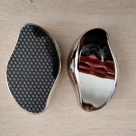 Nanoglass Main Pied Fichier Callosités Dissolvant Ovale Pied Frottant Conseil Peau Morte Dissolvant Grattage Talon Outil Pied Épurateur