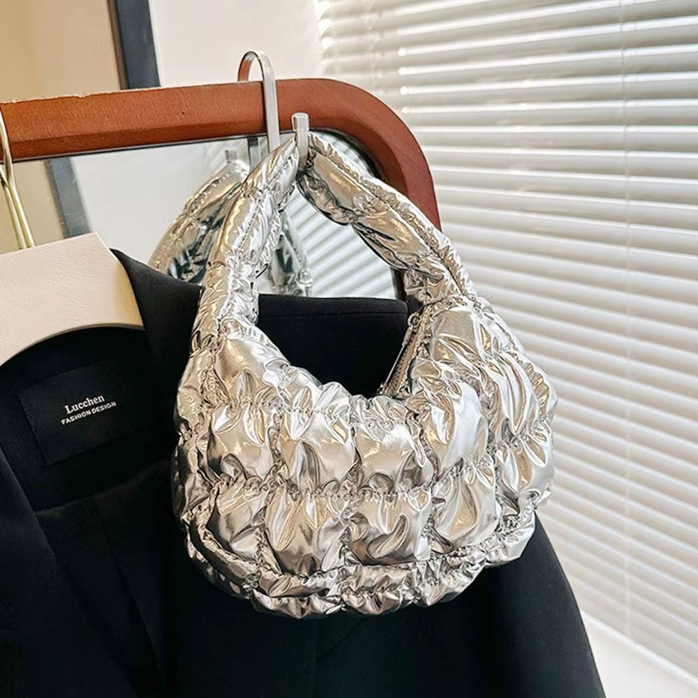 Bubble Bag Pleated Cloud Bag Fashionable Mini Handbag New Versatile Sweet Beauty Handbag