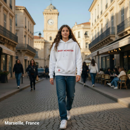 Monster Vibe Hoodie – Trendy K-pop Style 🔥
