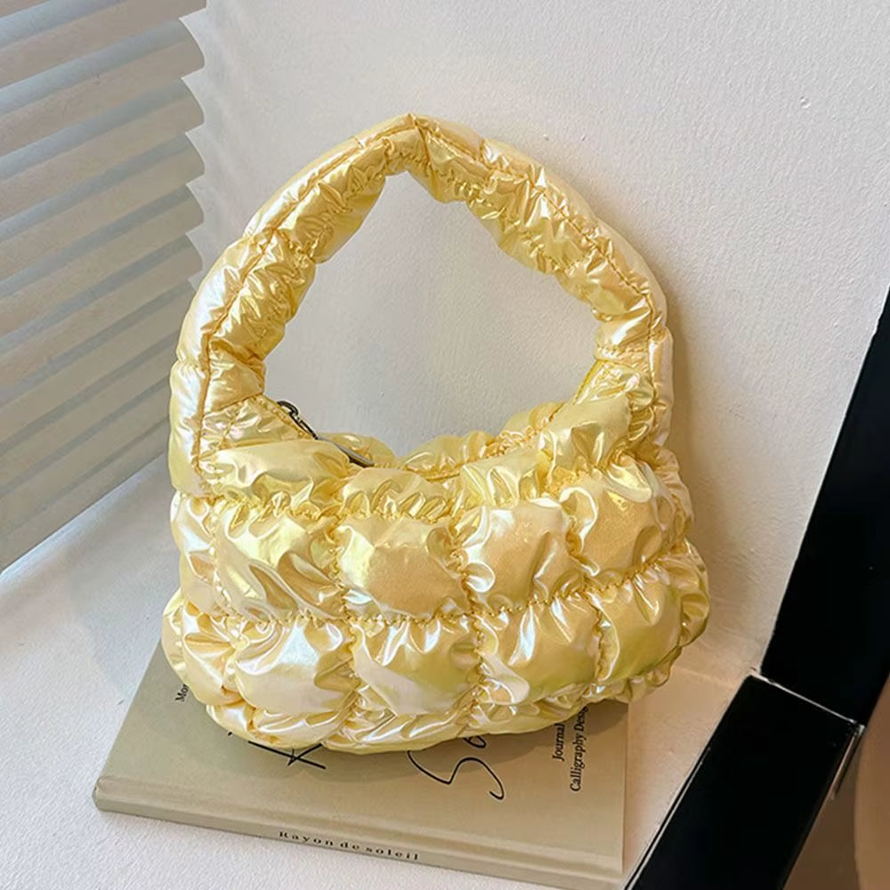 Bubble Bag Pleated Cloud Bag Fashionable Mini Handbag New Versatile Sweet Beauty Handbag